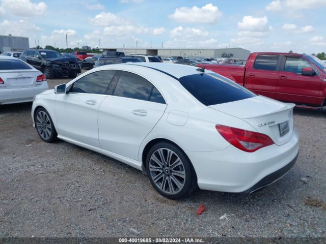 WDDSJ4EBXJN692785 Mercedes-Benz CLA 250