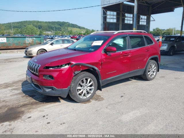 1C4PJMDB3HD217741 Jeep Cherokee Limited 4x4