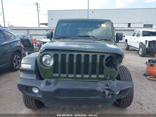 1C4HJXDM7NW244254 Jeep Wrangler Unlimited Sport 4x4