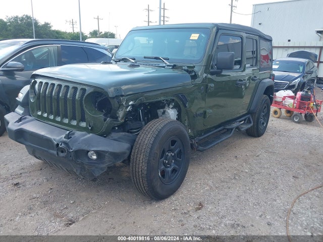 1C4HJXDM7NW244254 Jeep Wrangler Unlimited Sport 4x4