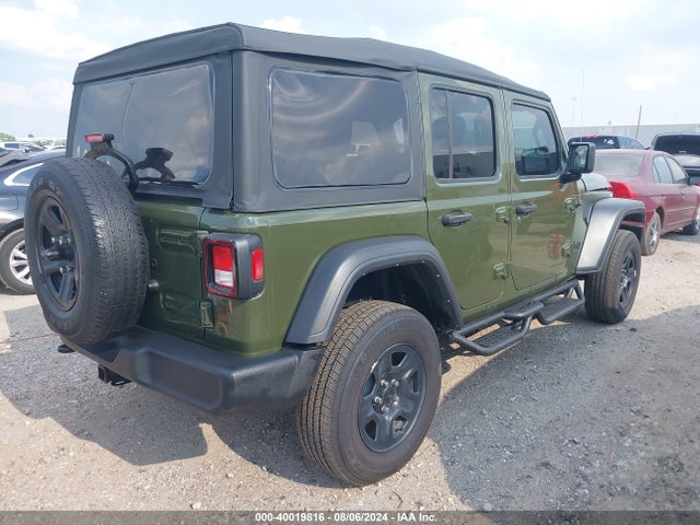 1C4HJXDM7NW244254 Jeep Wrangler Unlimited Sport 4x4