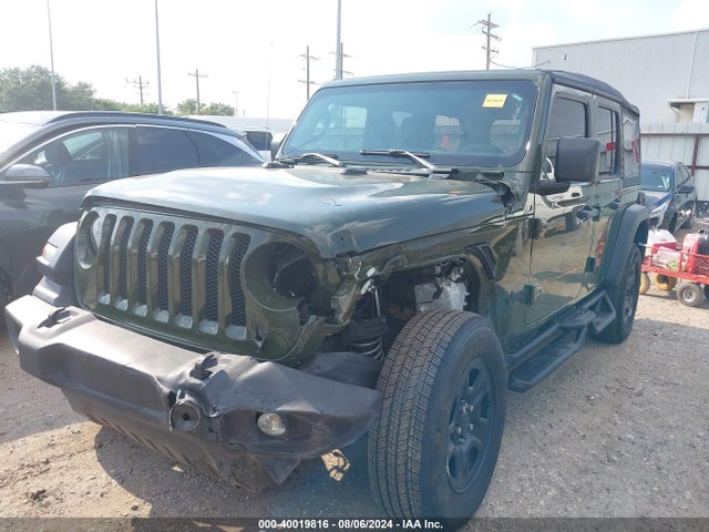 1C4HJXDM7NW244254 Jeep Wrangler Unlimited Sport 4x4