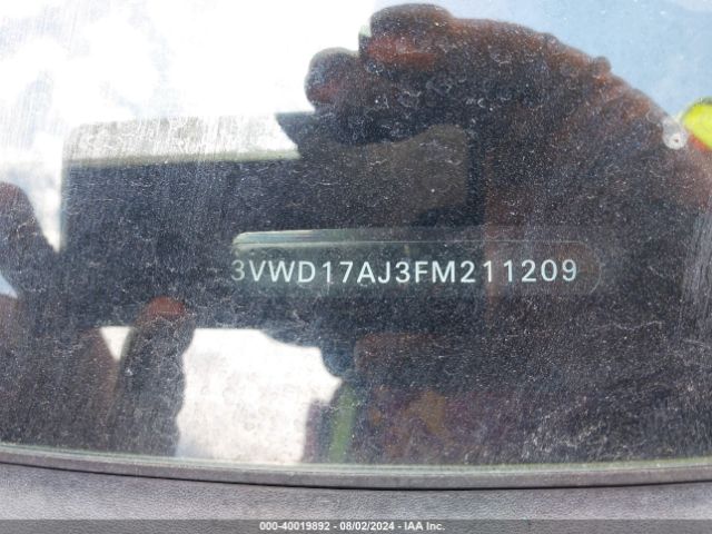3VWD17AJ3FM211209 Volkswagen Jetta 1.8t Se