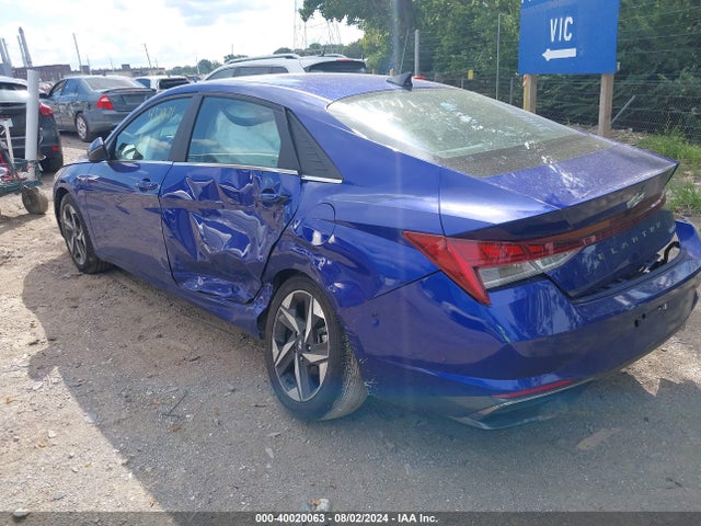 Hyundai Elantra Limited 2023 KMHLP4AG3PU437971 Image 3