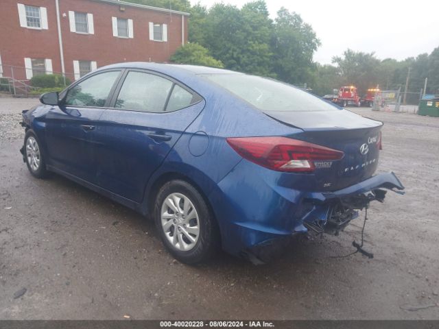 2019 HYUNDAI ELANTRA 5NPD74LF3KH494638 Photo 2