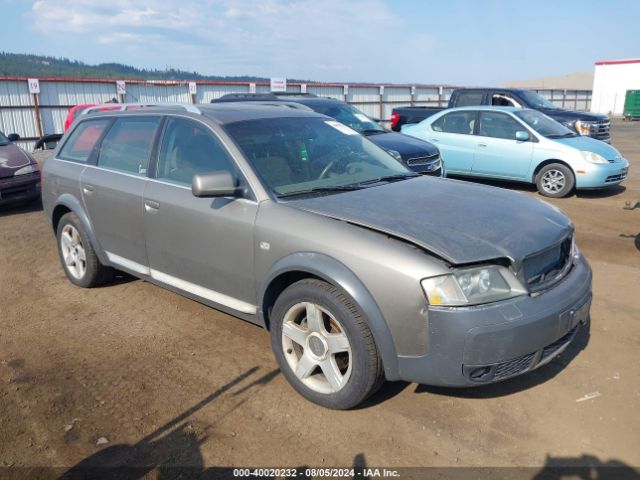 2003 AUDI ALLROAD WA1YD54B63N084309