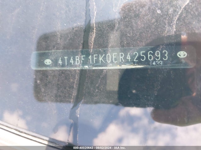 Toyota CAMRY LE 2014 4T4BF1FK0ER425693 Image 9