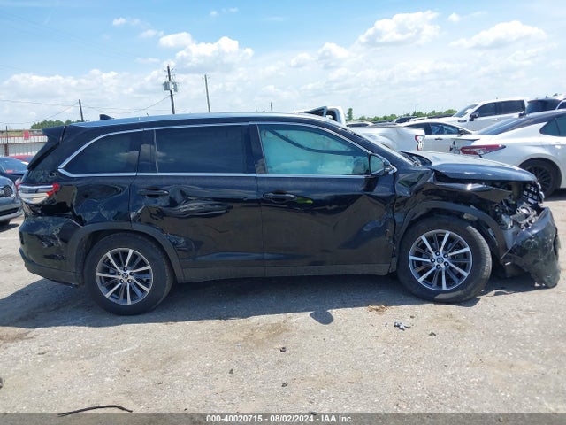 Toyota Highlander Xle 2019 5TDKZRFH4KS560541 Image 12