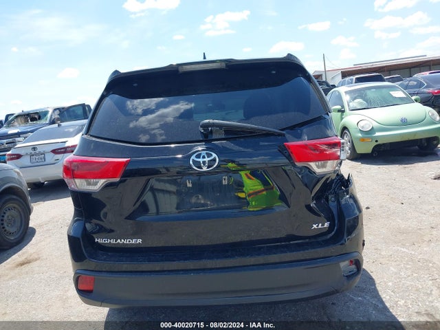 Toyota Highlander Xle 2019 5TDKZRFH4KS560541 Image 15