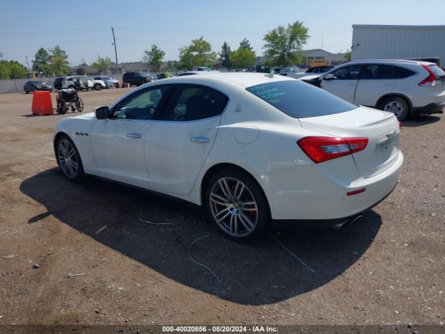 ZAM57XSA9F1158299 Maserati Ghibli