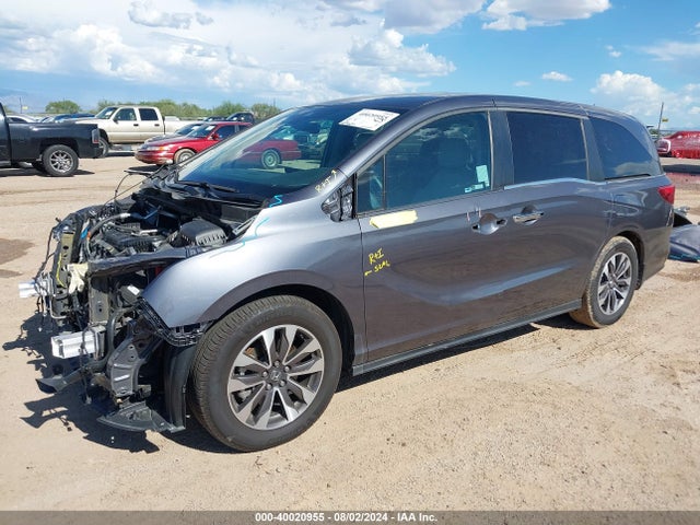 Honda Odyssey Ex-l 2021 5FNRL6H74MB008449 Image 2