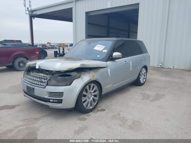 SALGS2FV0HA352887 Land Rover Range Rover 3.0l V6 Supercharged Hse