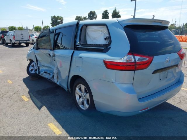 5TDZZ3DC1HS823211 Toyota Sienna L 7 Passenger
