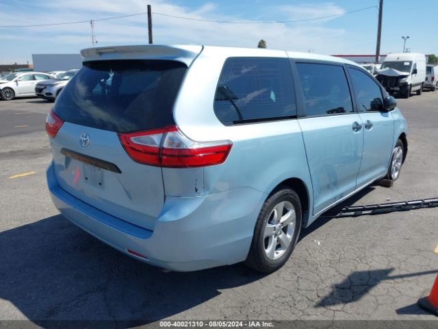 5TDZZ3DC1HS823211 Toyota Sienna L 7 Passenger