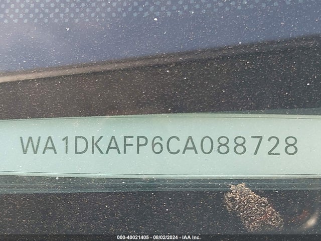 40021405 :رقم المزاد ، WA1DKAFP6CA088728 vin ، 2012 Audi Q5 3.2 Premium Plus مزاد بيع