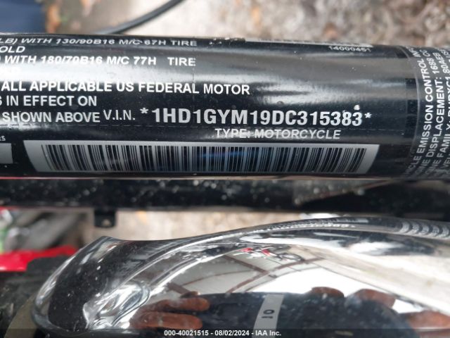 2013 HARLEY-DAVIDSON FXDF 1HD1GYM19DC315383 Photo 9