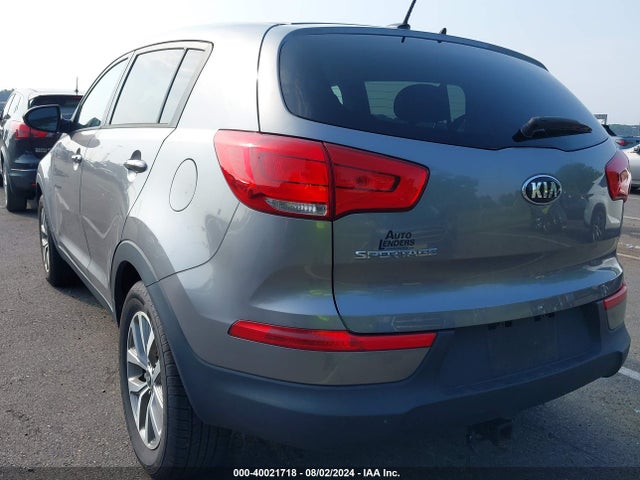 2016 Kia Sportage Lx მანქანა იყიდება აუქციონზე, vin: KNDPB3AC8G7837633, აუქციონის ნომერი: 40021718