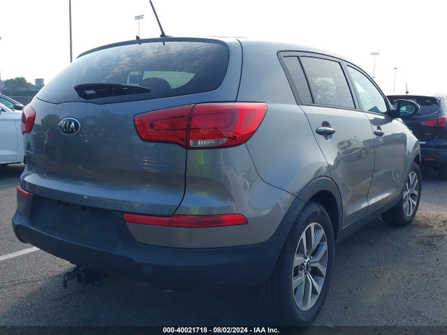 2016 Kia Sportage Lx მანქანა იყიდება აუქციონზე, vin: KNDPB3AC8G7837633, აუქციონის ნომერი: 40021718
