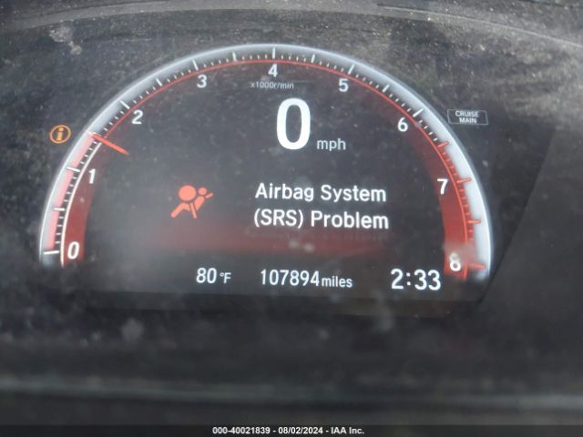 2HGFC1E58KH705818 Honda CIVIC SI