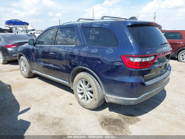 1C4RDHAG5HC709104 Dodge Durango Sxt Rwd