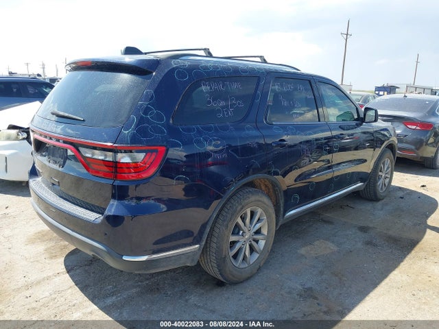 1C4RDHAG5HC709104 Dodge Durango Sxt Rwd