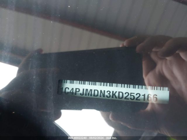 1C4PJMDN3KD252166 Jeep Cherokee Limited 4x4
