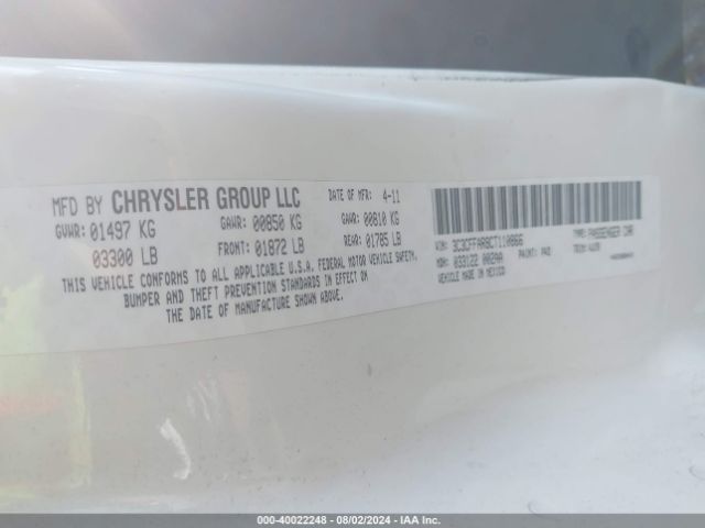 2012 FIAT 500 3C3CFFAR8CT110866 Photo 8