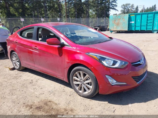 Hyundai ELANTRA SE 2014 5NPDH4AE3EH487085 Image 1