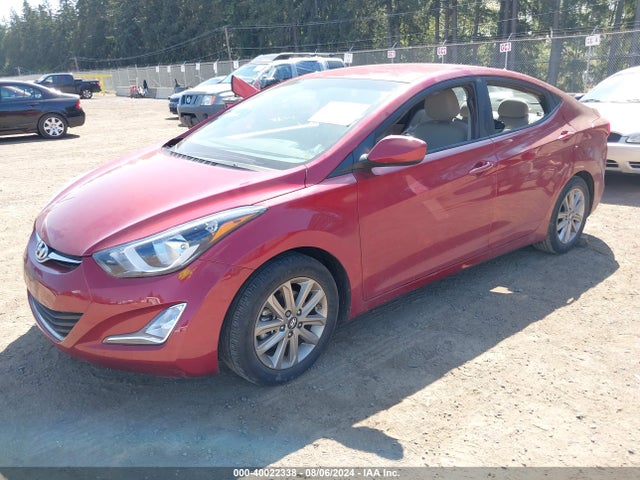 Hyundai ELANTRA SE 2014 5NPDH4AE3EH487085 Image 2