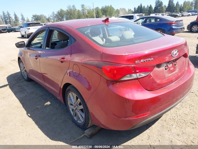 Hyundai ELANTRA SE 2014 5NPDH4AE3EH487085 Image 3