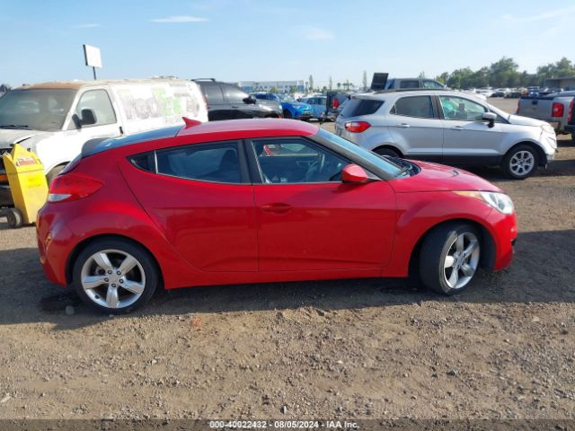 KMHTC6AD4EU209052 Hyundai Veloster Base W/black