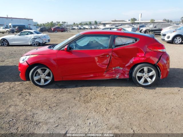KMHTC6AD4EU209052 Hyundai Veloster Base W/black