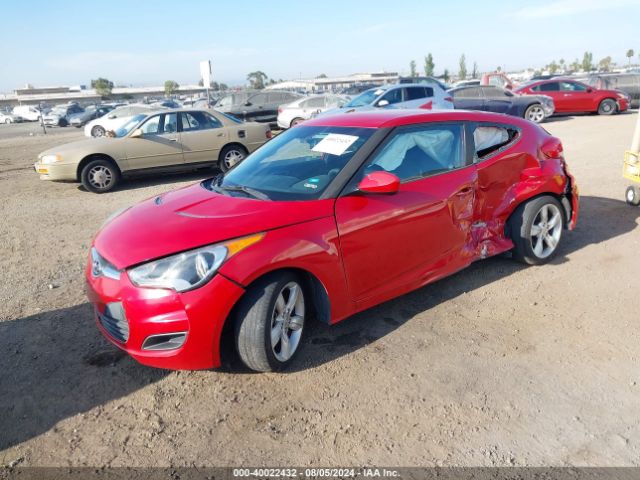 KMHTC6AD4EU209052 Hyundai Veloster Base W/black