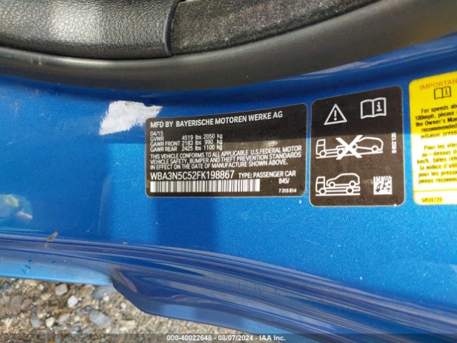 WBA3N5C52FK198867 BMW 428i Xdrive