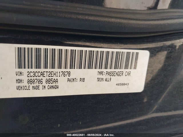 2C3CCAET2EH117678 Chrysler 300C
