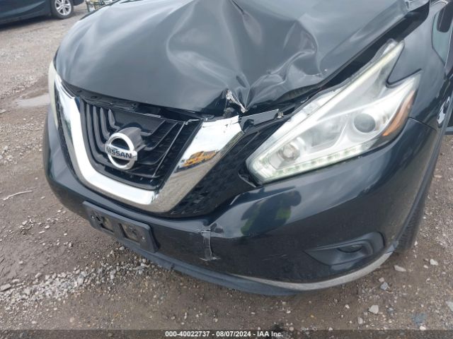 5N1AZ2MH5FN234809 Nissan MURANO SV