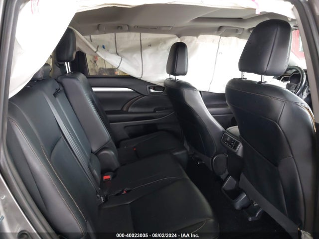 Toyota Highlander Xle 2017 5TDJZRFH3HS399247 Image 8