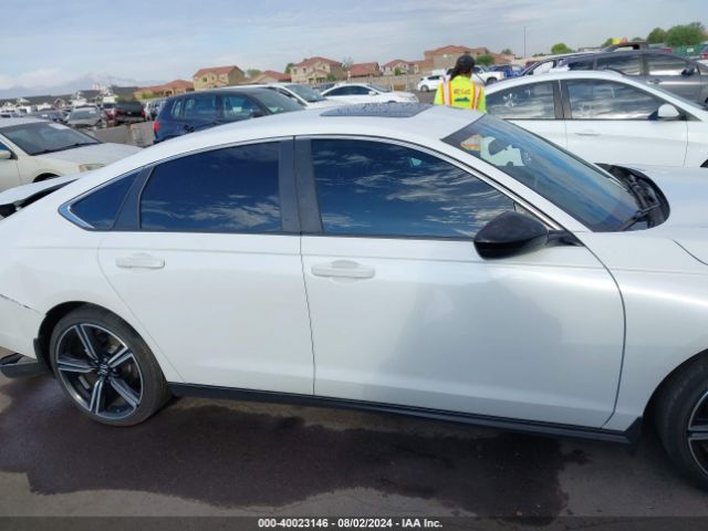 1HGCY2F59PA062605 Honda Accord Hybrid Sport