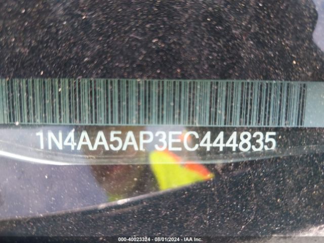 1N4AA5AP3EC444835 Nissan Maxima 3.5 S/3.5 Sv