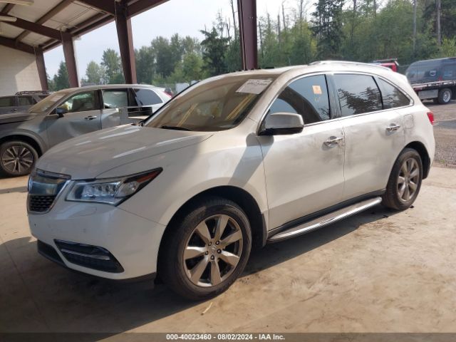 5FRYD4H81EB502371 Acura Mdx Advance Pkg W/entertainment Pkg