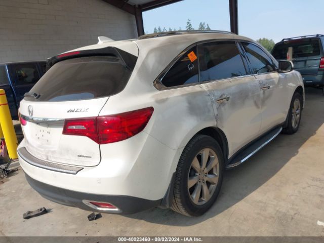5FRYD4H81EB502371 Acura Mdx Advance Pkg W/entertainment Pkg