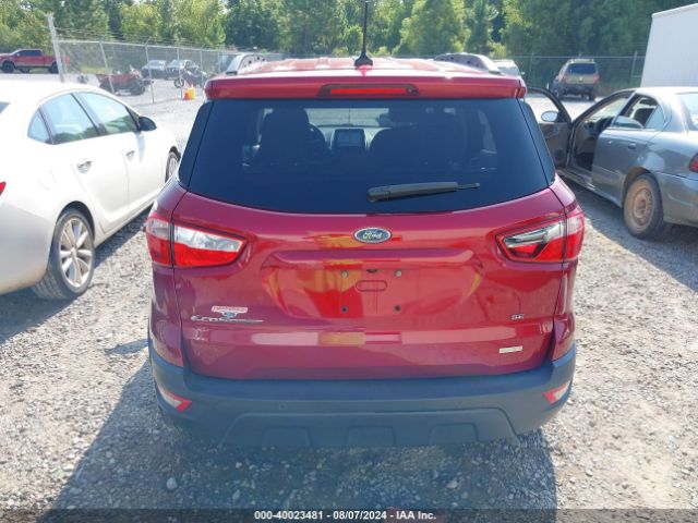 MAJ3P1TE9JC183961 Ford Ecosport Se