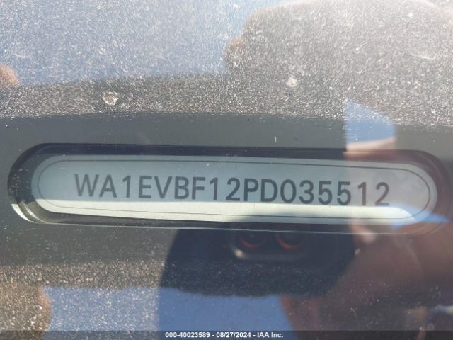 WA1EVBF12PD035512 Audi Q8 Premium Plus 55 Tfsi Quattro Tiptronic