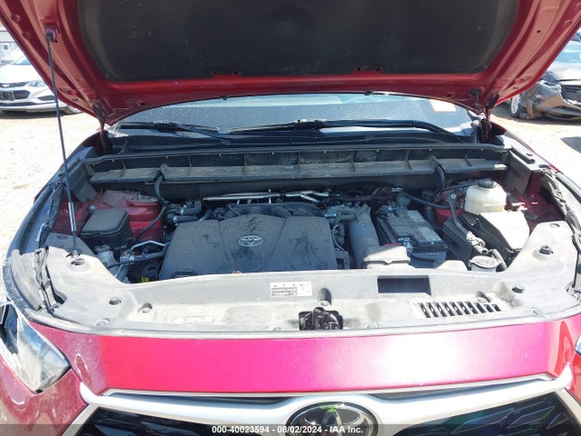 Toyota Highlander Xle 2021 5TDGZRAHXMS527995 Image 10