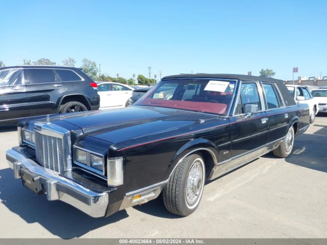 1985 LINCOLN TOWN CAR 1LNBP96F3FY728468 Photo 1