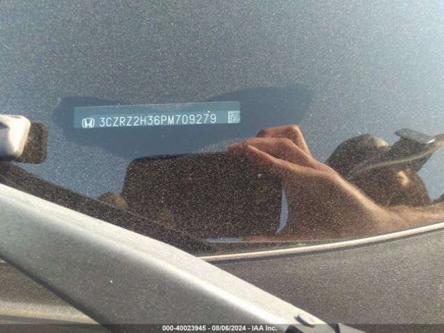 3CZRZ2H36PM709279 Honda Hr-v Awd Lx