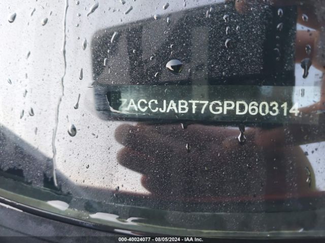 ZACCJABT7GPD60314 Jeep Renegade Latitude