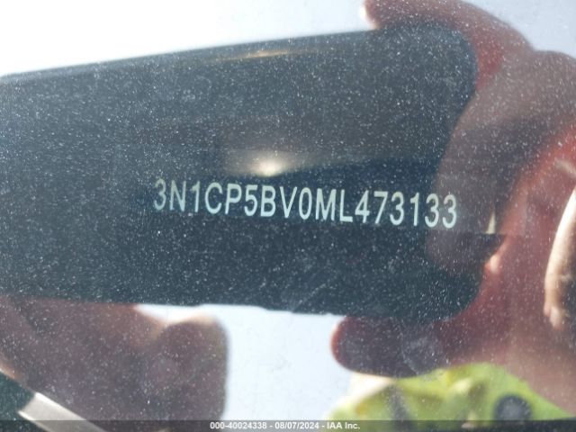 3N1CP5BV0ML473133 Nissan Kicks S Xtronic Cvt