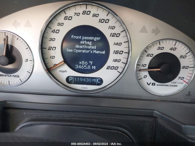 2005 MERCEDES-BENZ E 55 AMG WDBUF76J45A778665 Photo 6
