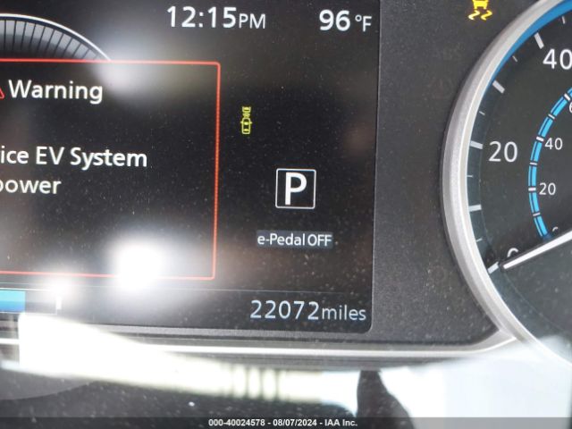 1N4AZ1CV4NC553687 Nissan Leaf Sv 40 Kwh